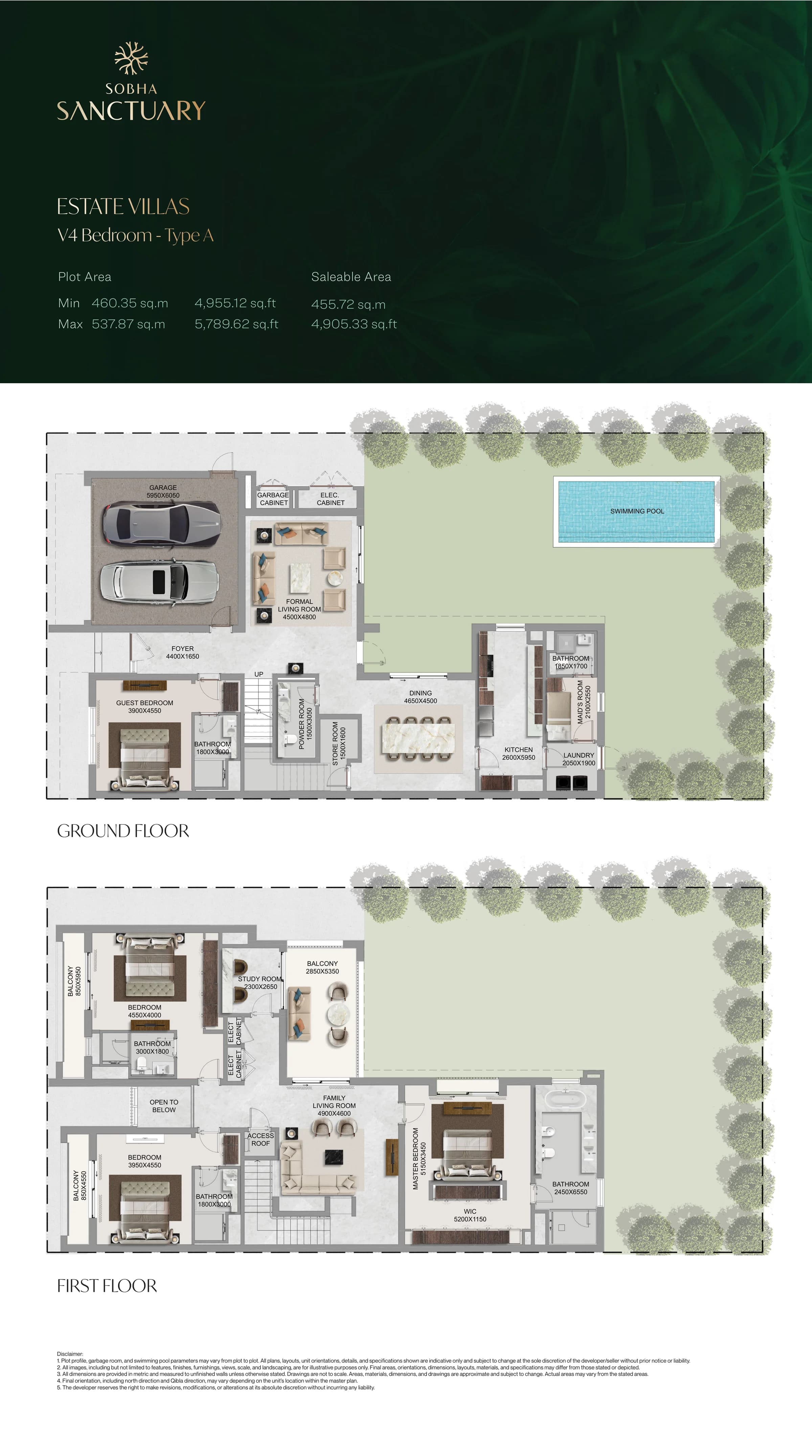 Estate Villas exterior render