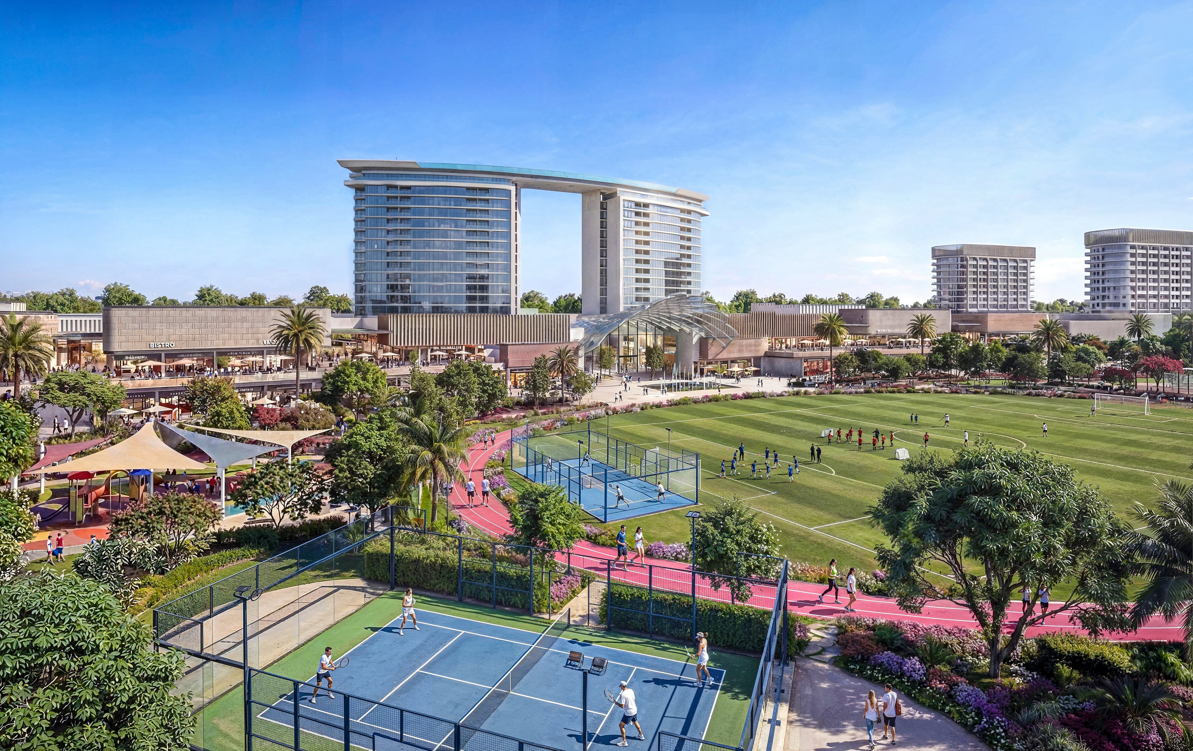 Sobha Sanctuary — Community Mall